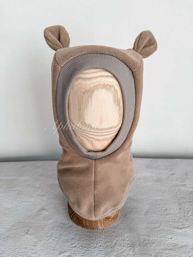 Kepurė-šalmukas Meškutis, Rudas, 2-7 metai