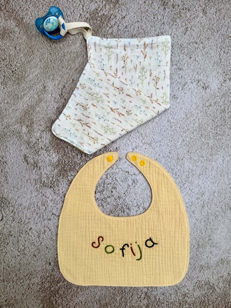 Seilinuko ir čiulptuko laikiklio/miego palytės kompl. SMILGELĖS