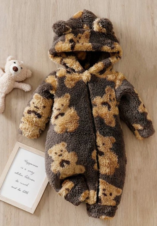 Teddy romperiukas, 3-12 mėn